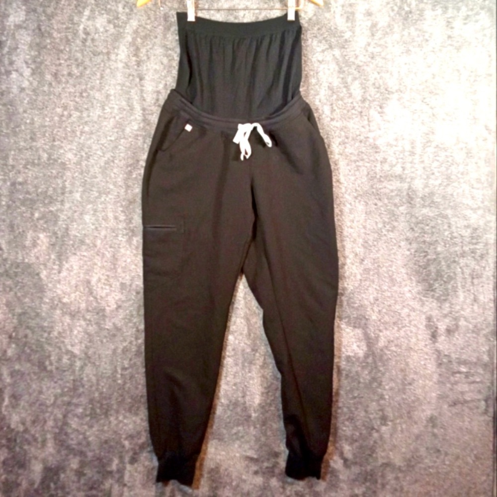 Figs maternity Zamora scrub jogger over the belly women's small